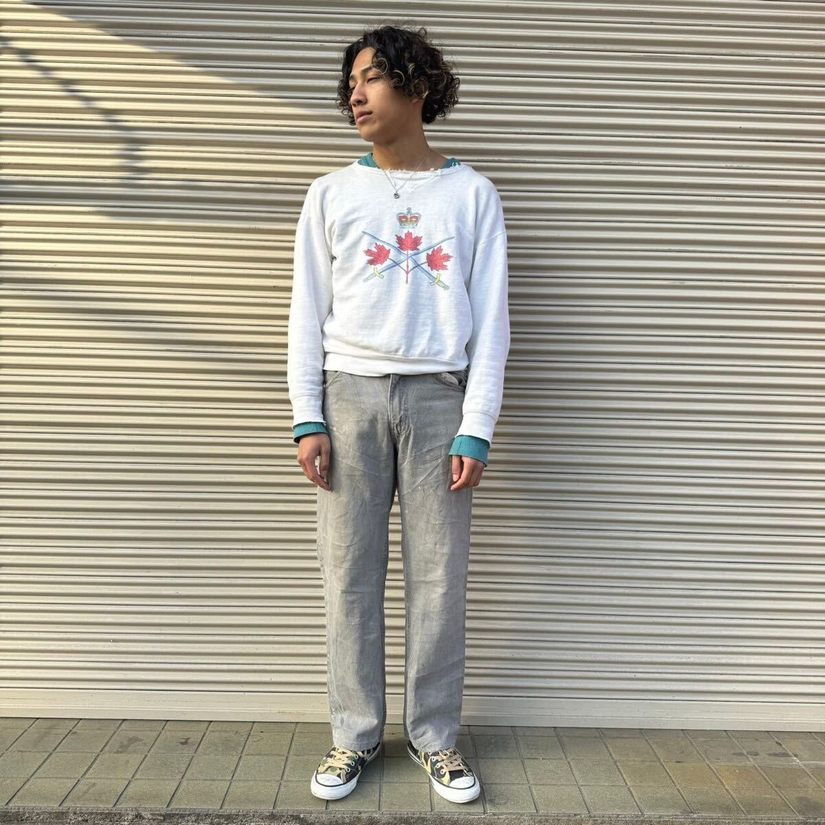 90s Levi's 505 ブラックデニム グレー ヴィンテージ 先染め 00s 90s Levi's 505 ブラックデニム グレー ヴィンテージ 先染め 00s