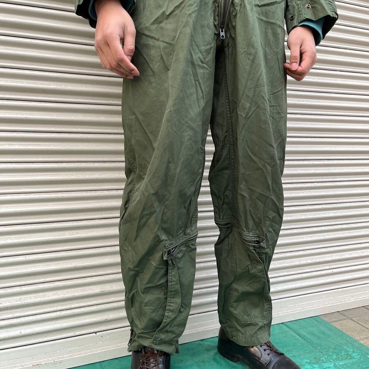 良品 70s French Army フランス軍 空軍 実物 ジャンプスーツ 良品 70s French Army フランス軍 空軍 実物 ジャンプスーツ