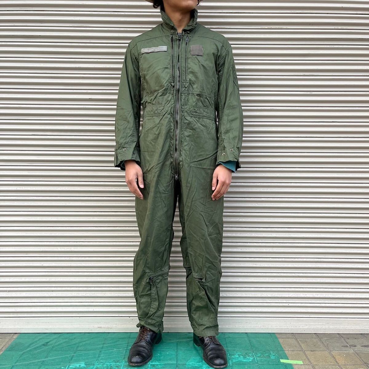 良品 70s French Army フランス軍 空軍 実物 ジャンプスーツ 良品 70s French Army フランス軍 空軍 実物 ジャンプスーツ