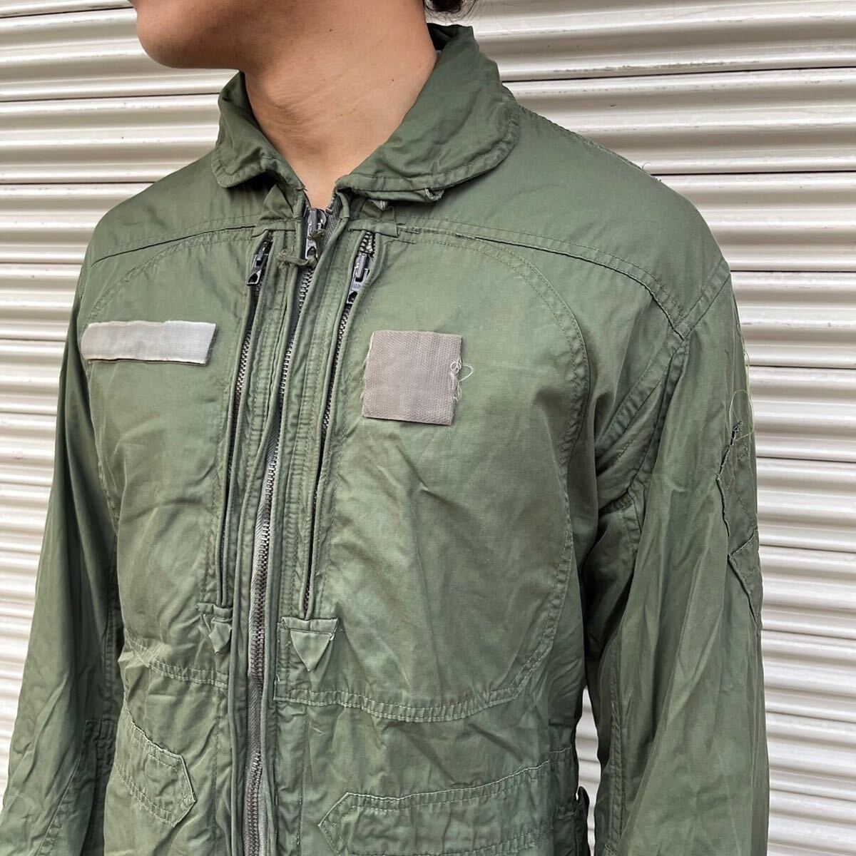 良品 70s French Army フランス軍 空軍 実物 ジャンプスーツ 良品 70s French Army フランス軍 空軍 実物 ジャンプスーツ