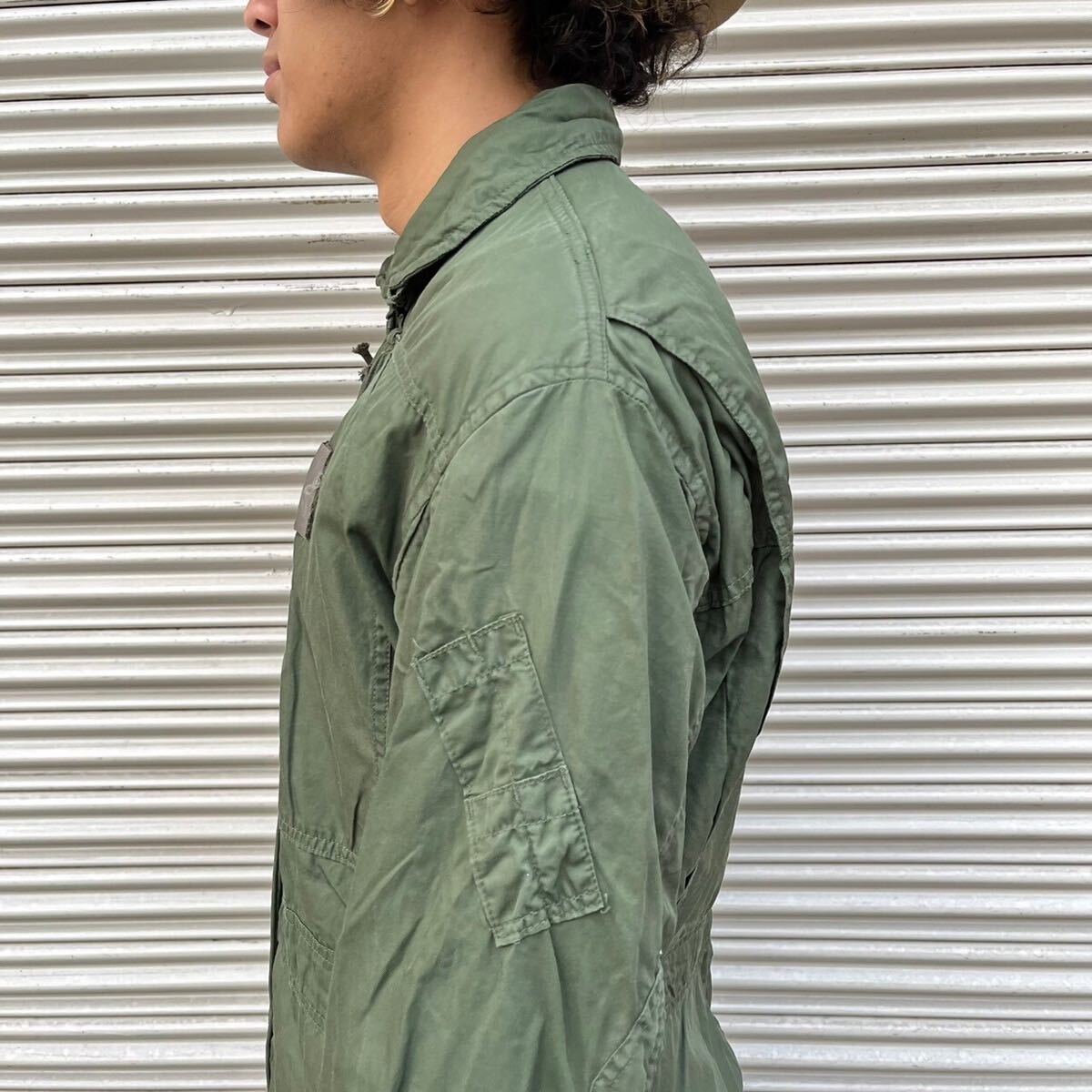 良品 70s French Army フランス軍 空軍 実物 ジャンプスーツ 良品 70s French Army フランス軍 空軍 実物 ジャンプスーツ