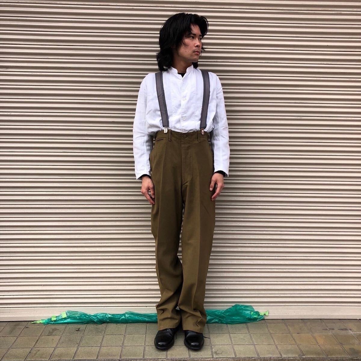 貴重 良品 40s US Army M-43 FIELD TROUSERS WOOL 米軍実物 M-41 貴重 良品 40s US Army M-43 FIELD TROUSERS WOOL 米軍実物 M-41