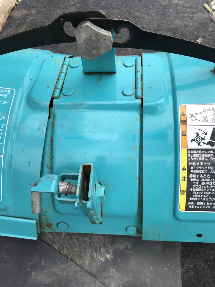 Kubota クボタ TR6000 純正 ロータリーカバー 陽菜 はるな 中古部品 パーツ 管理機 耕うん機_画像7