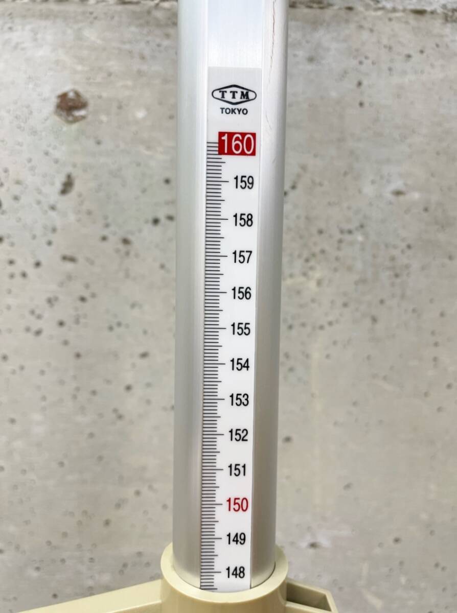 TMM 大型身長計 測定範囲160cmまで 身長計 測定器 子供 学校 店舗用 身長計 健康診断 保健室備品_画像9