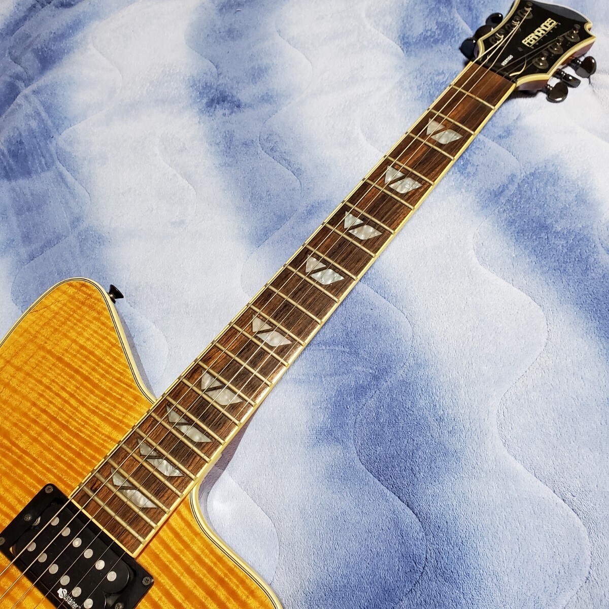 FERNANDES VERTIGO H Standard エレキギター Vintage シャチ サスティナー Burny hideの画像4