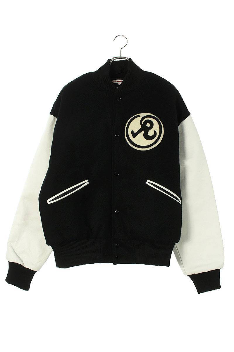 リチャードソン RICHARDSON VARSITY JACKET サイズ:XL Olympia Le-Tanアームレザースタジャンブルゾン 中古 BS99_画像1