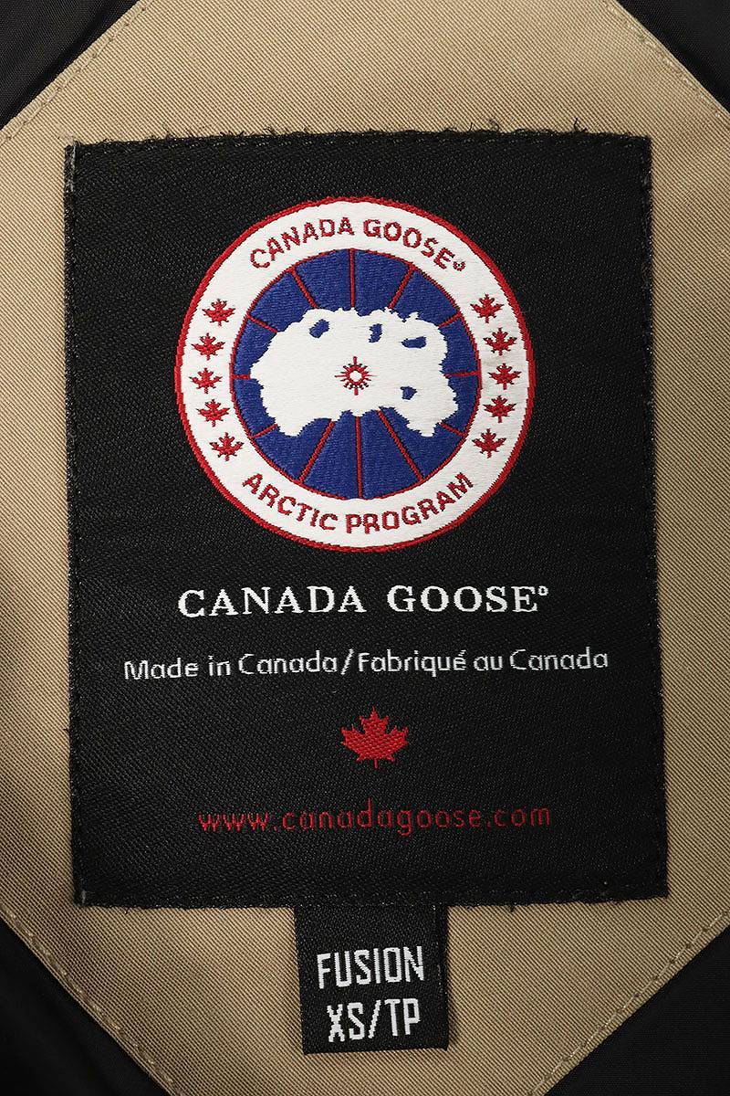 カナダグース CANADA GOOSE 3805JLA サイズ:XS ロングダウンジャケット 中古 BS99_画像3