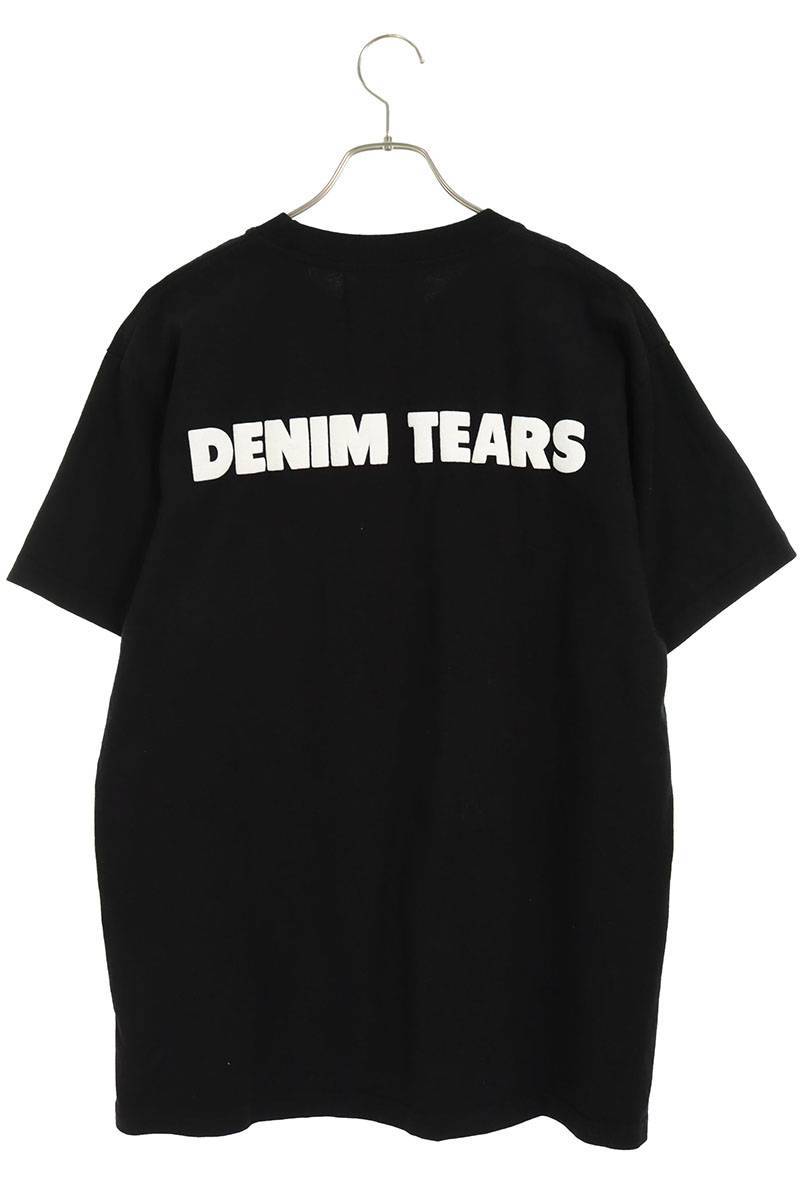 デニムティアーズ DENIM TEARS サイズ:M COTTONWREATHTシャツ 中古 BS99_画像2