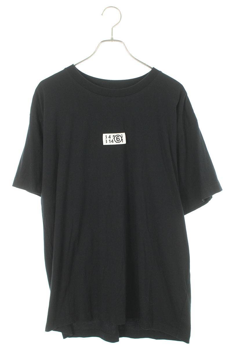 エムエムシックス MM6 23SS S52GC0275 サイズ:M カレンダータグコットンTシャツ 中古 BS99