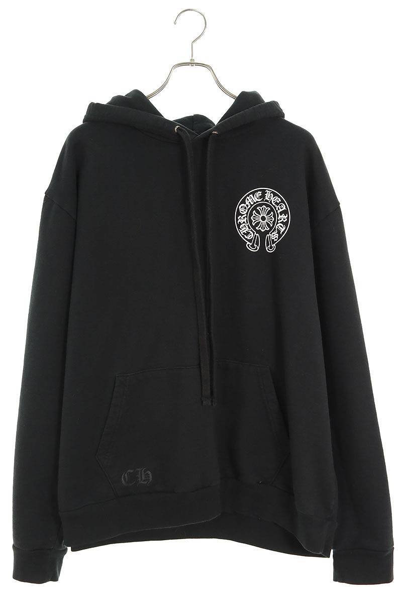 クロムハーツ Chrome Hearts SWTSHRT PLVR サイズ:XL マルチカラーホースシューパーカー 中古 GZ11