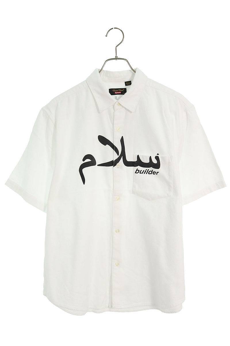 シュプリーム SUPREME アンダーカバー 23SS UNDERCOVER S/S Flannel Shirt サイズ:M フランネル半袖シャツ 中古 BS99_画像1