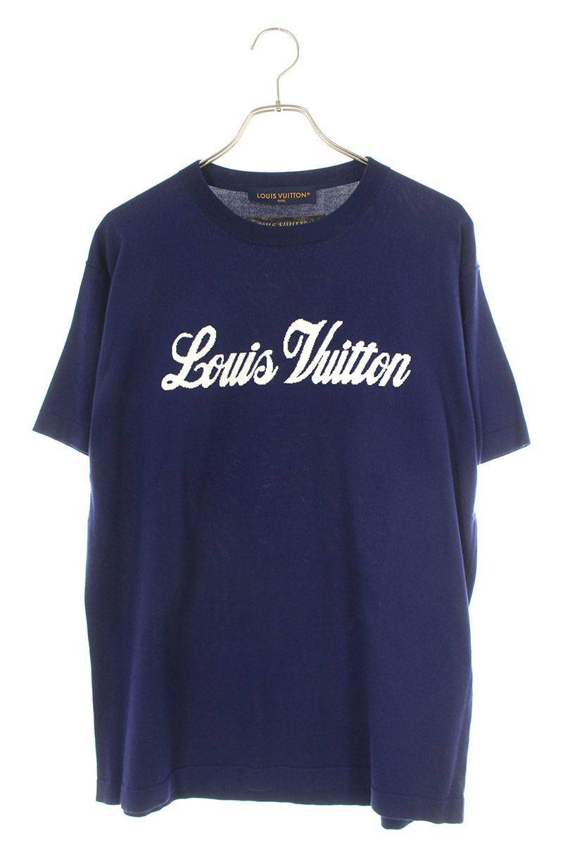 ルイヴィトン LOUISVUITTON 22AW RM222M JS5 HNN20W サイズ:S グラフィックロゴニットTシャツ 中古 GZ11