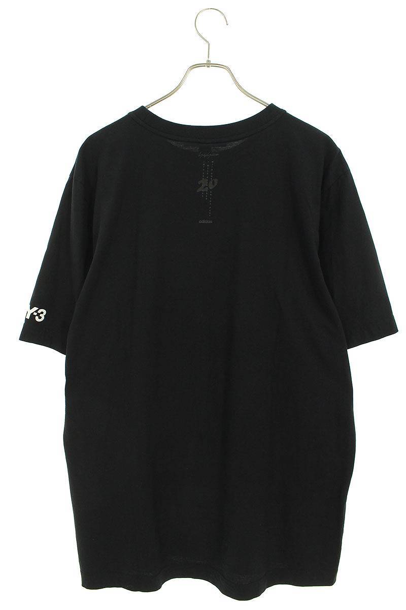 ワイスリー Y-3 HG6095 サイズ:XL 3ラインクルーネックTシャツ 中古 BS99_画像2