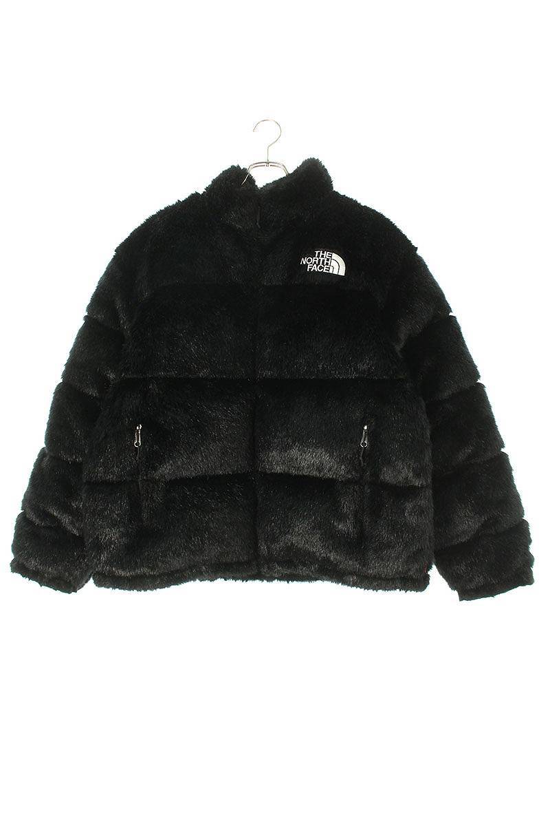 シュプリーム SUPREME ノースフェイス 20AW Faux Fur Nuptse Jacket サイズ:L フェイクファーヌプシダウンジャケット 中古 SB01