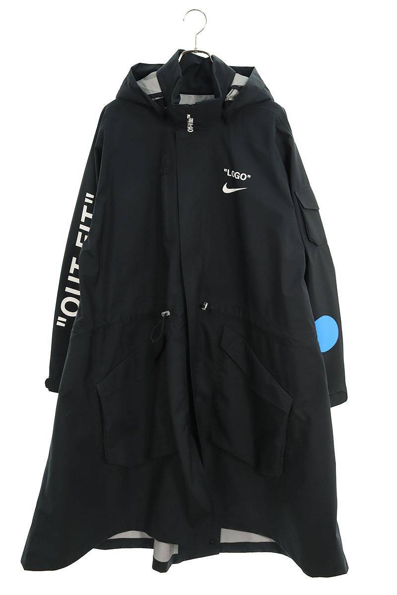 ナイキ NIKE オフホワイト Mercurial Jacket AA3256-010 サイズ:L ナイロンコート 中古 BS99