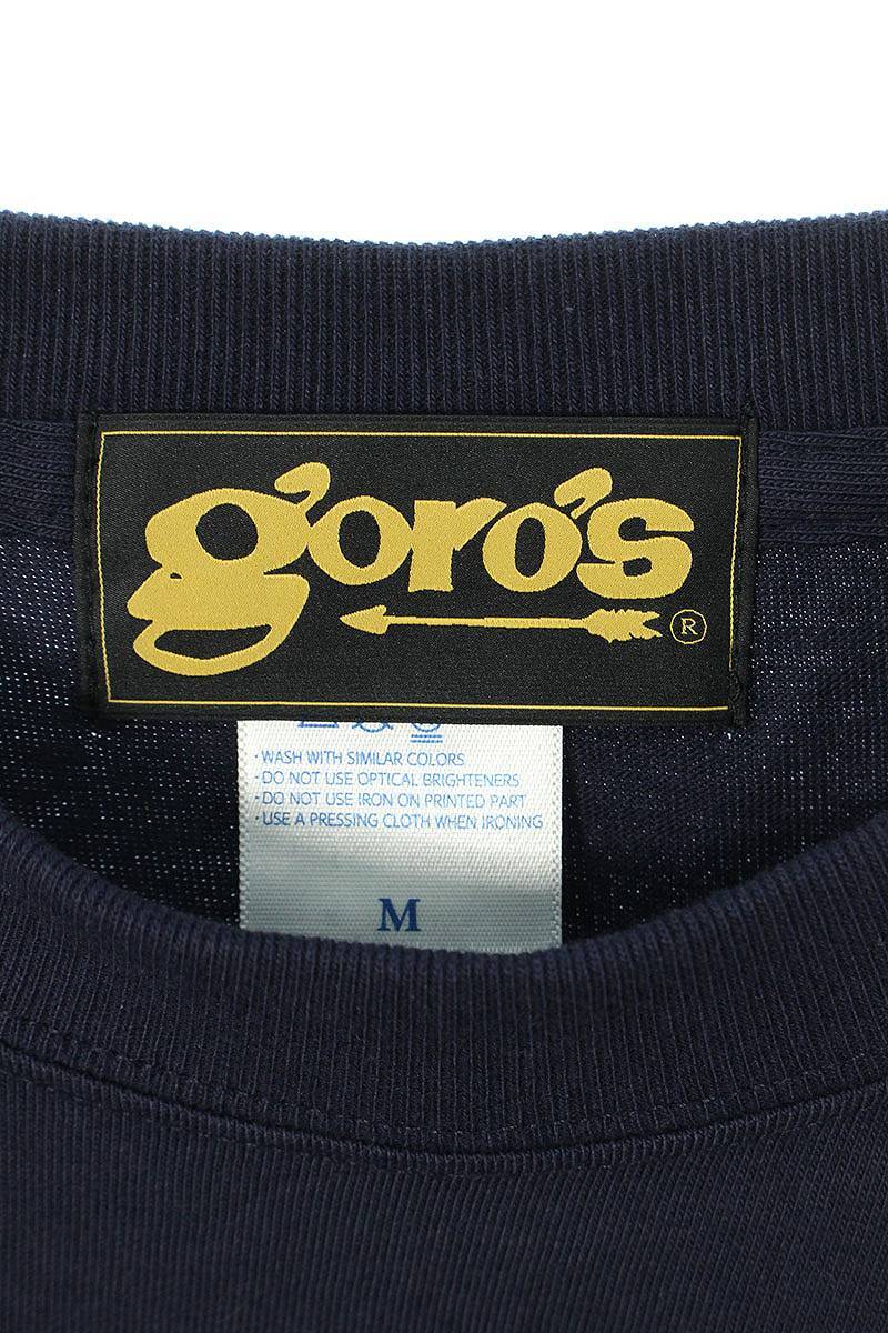 ゴローズ goro's 新型 サイズ:M mitakuye oyasin プリント長袖ロングTシャツ 中古 HJ08_画像3
