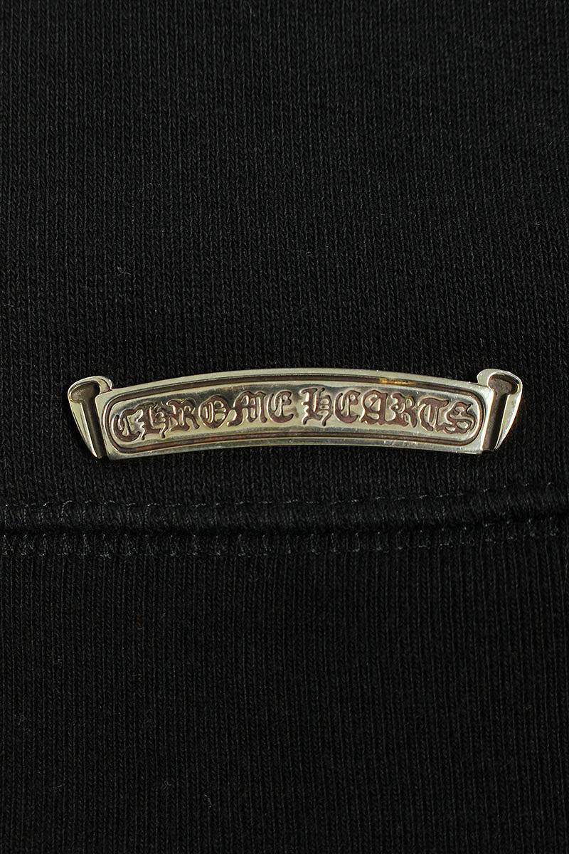 クロムハーツ Chrome Hearts U SAILIN ON CREW サイズ:M ラベル付きトリプルクロスロゴ刺繍スウェット 中古 OM10_画像3