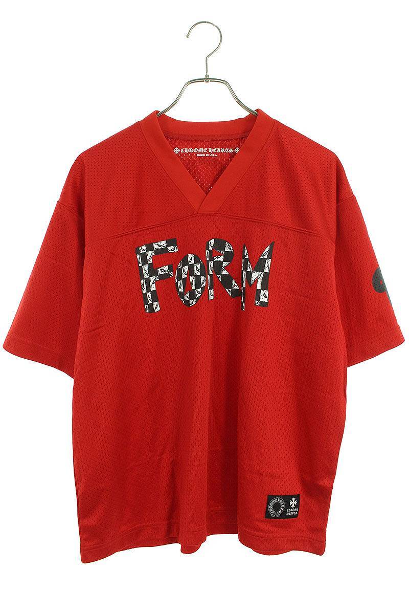 クロムハーツ Chrome Hearts PPO FORM TEAM MESH WARM UP JERSEY TEE サイズ:S MATTY BOYプリントメッシュTシャツ 中古 OM10