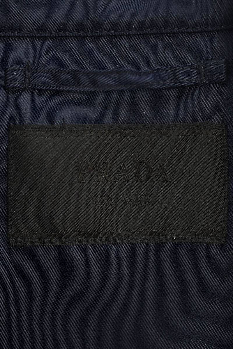 プラダ PRADA SC514 サイズ:S Re-Nylon 三角ロゴプレート長袖シャツ 中古 OM10_画像3
