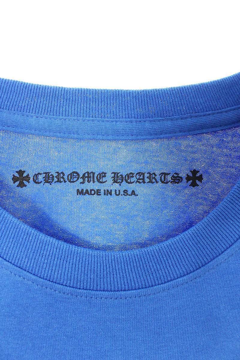  Chrome Hearts Chrome Hearts CH T-SHRT/1 размер :XL прокрутить этикетка задний принт футболка б/у SS13