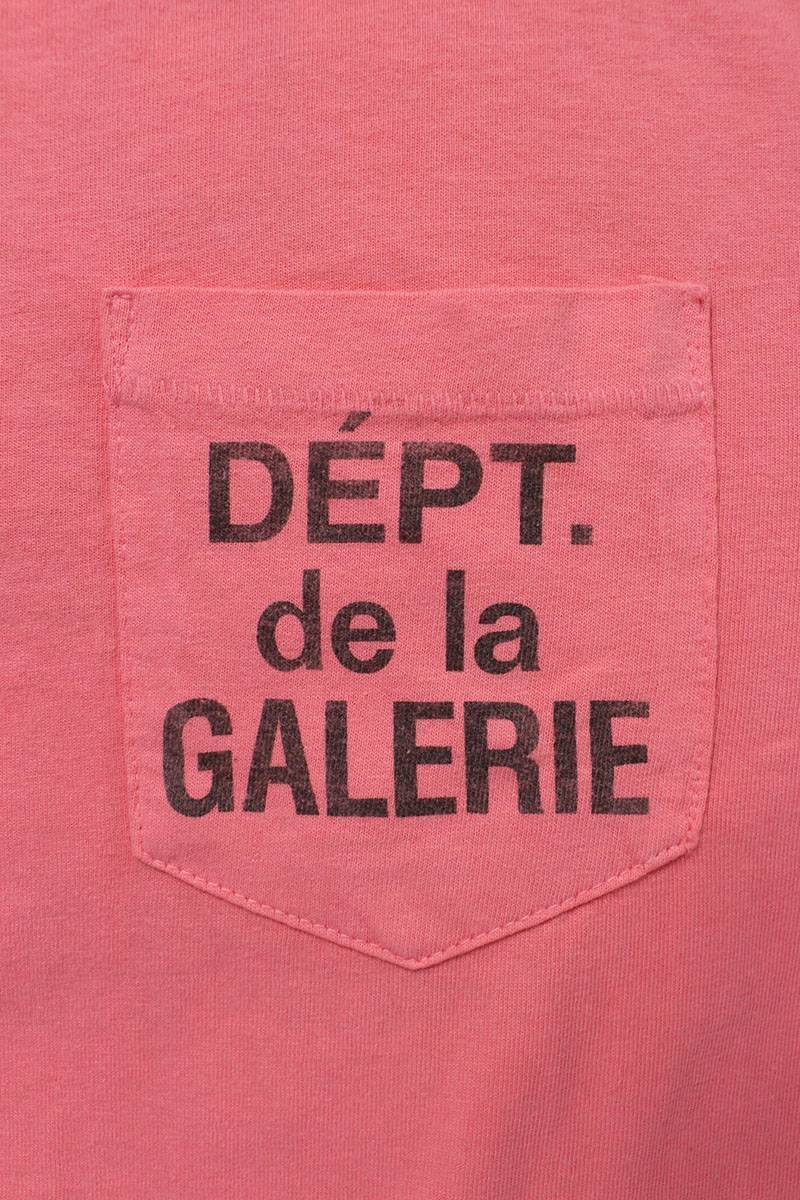 ギャラリーデプト GALLERY DEPT 23SS FRP1158 SALMON サイズ:L ロゴプリントカットソー 新古品 NO05_画像4