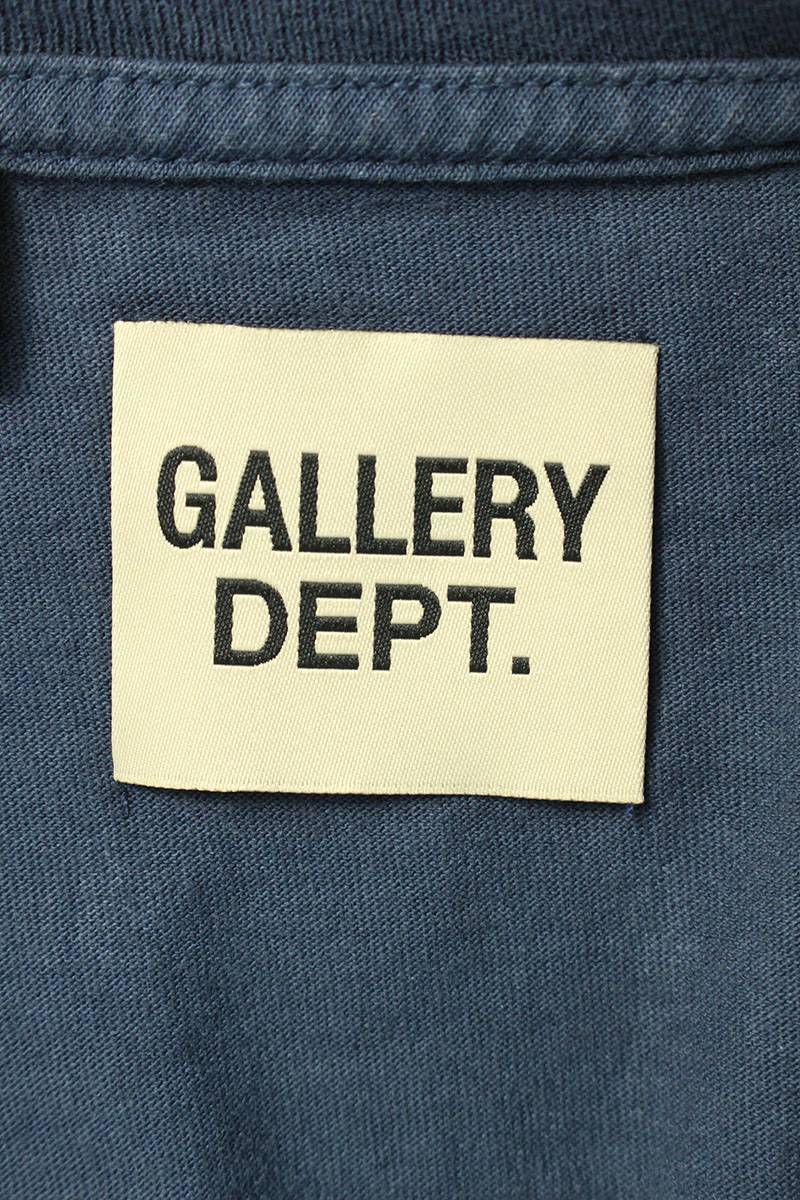 ギャラリーデプト GALLERY DEPT 23SS AD1010 DEEPNAVY サイズ:XXL ロゴプリントTシャツ 新古品 SS13_画像3