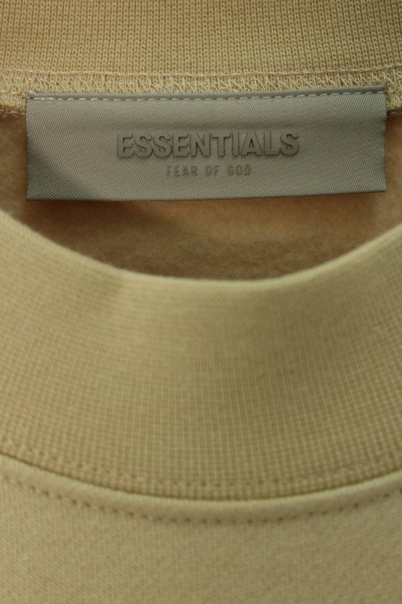 フォグ FOG ESSENTIALS Crewneck Sand サイズ:M ロゴクルーネックスウェット 中古 OM10_画像3