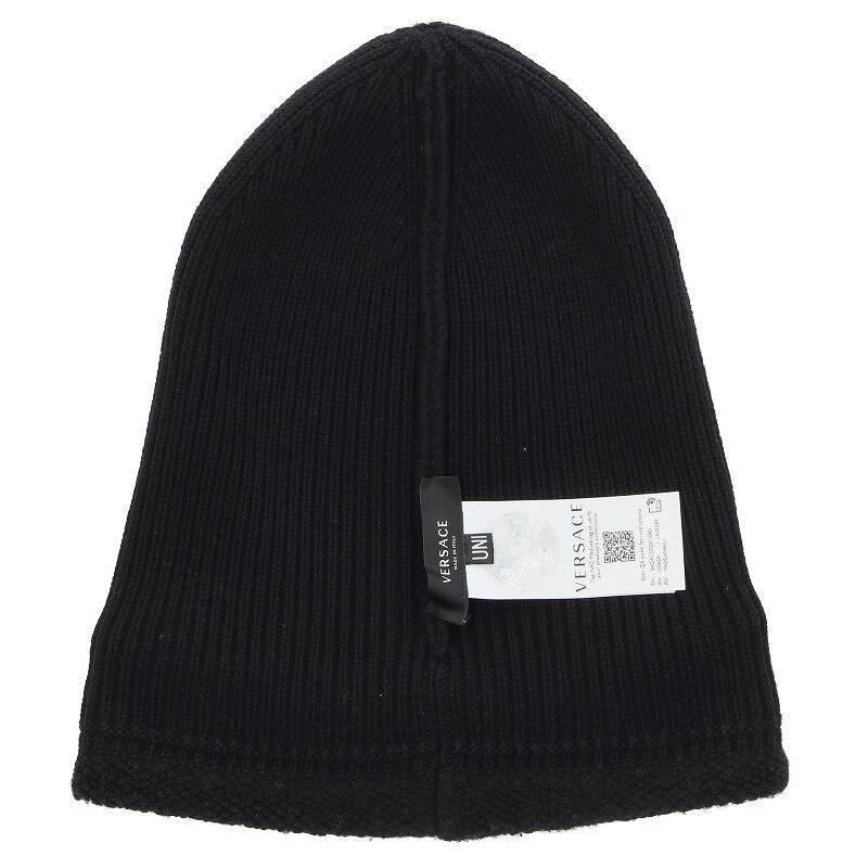  Versace .Versace 100859 1A05369 size :UNI Beanie knitted cap . used BS99