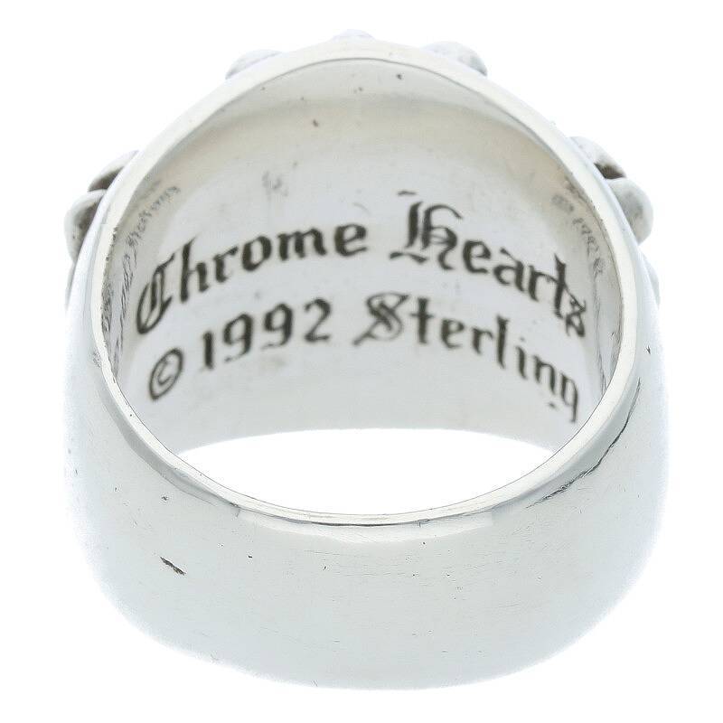 クロムハーツ Chrome Hearts KEEPER/キーパー サイズ:19号 シルバーリング 中古 OS06_画像2