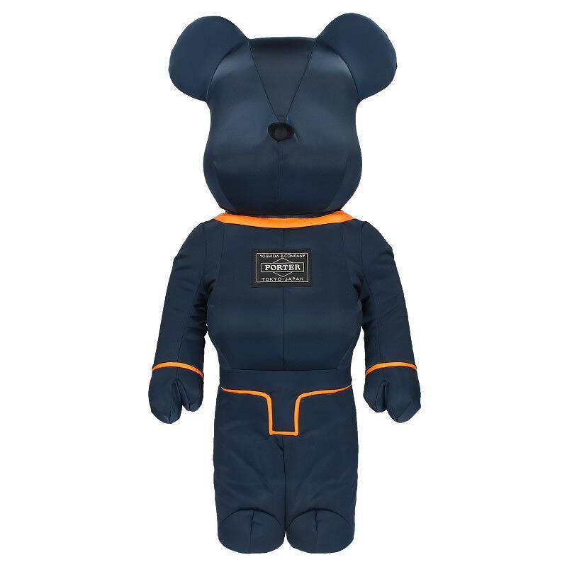  Bearbrick Porter BE@RBRICK PORTER TANKER IRON BLUE Special Edition 1000% size :1000% tongue car 1000% figure used BS99