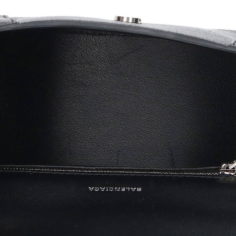 バレンシアガ BALENCIAGA アワーグラス 593546 サイズ:S レザー2WAYショルダーバッグ 中古 FK04_画像3