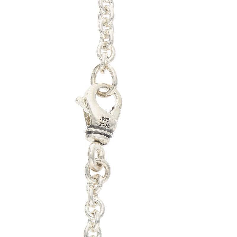 クロムハーツ Chrome Hearts NE CHAIN 24/NEチェーン24inch サイズ:24inch シルバーネックレス 中古 NO05_画像4