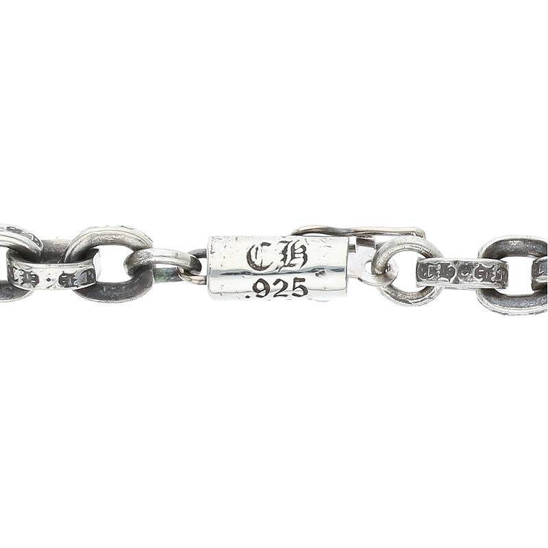 クロムハーツ Chrome Hearts PAPER CHAIN 18/ペーパーチェーン18inch サイズ:18inch シルバーネックレス 中古 GZ11_画像3