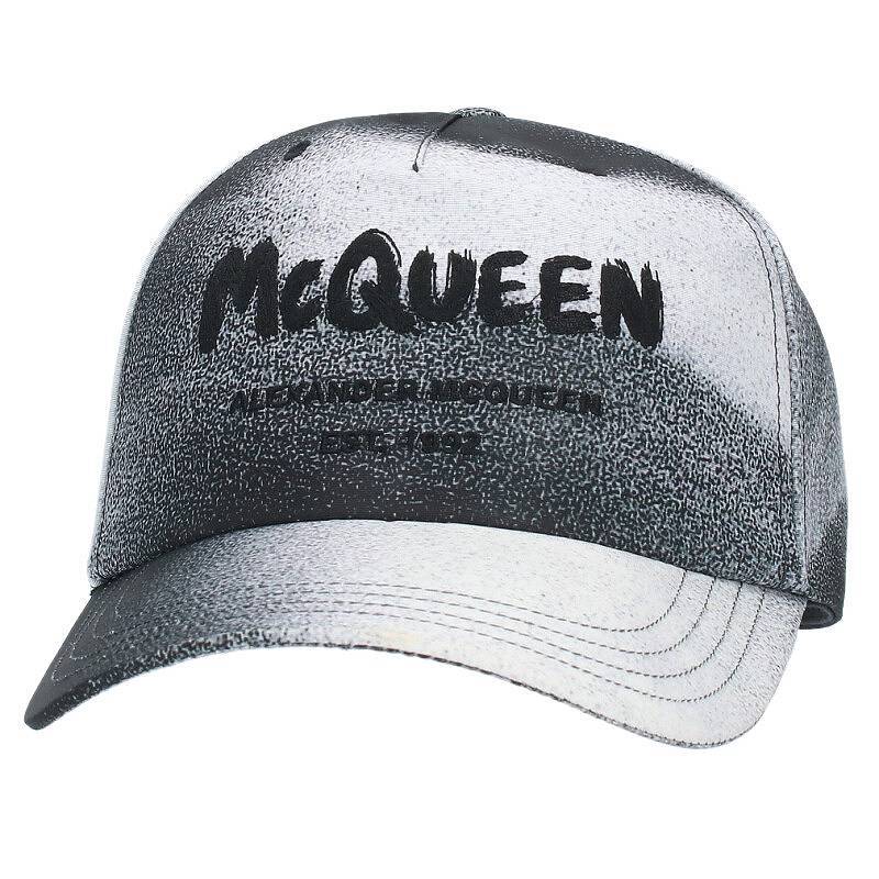  Alexander McQueen Alexander McQUEEN 711371 4404Q size :M Logo embroidery cap used BS99