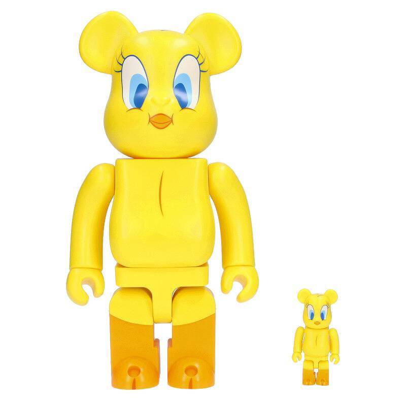  Bearbrick BE@RBRICK BE@RBRICK TWEETY 100% & 400% size :100% 400% anime figure used BS99