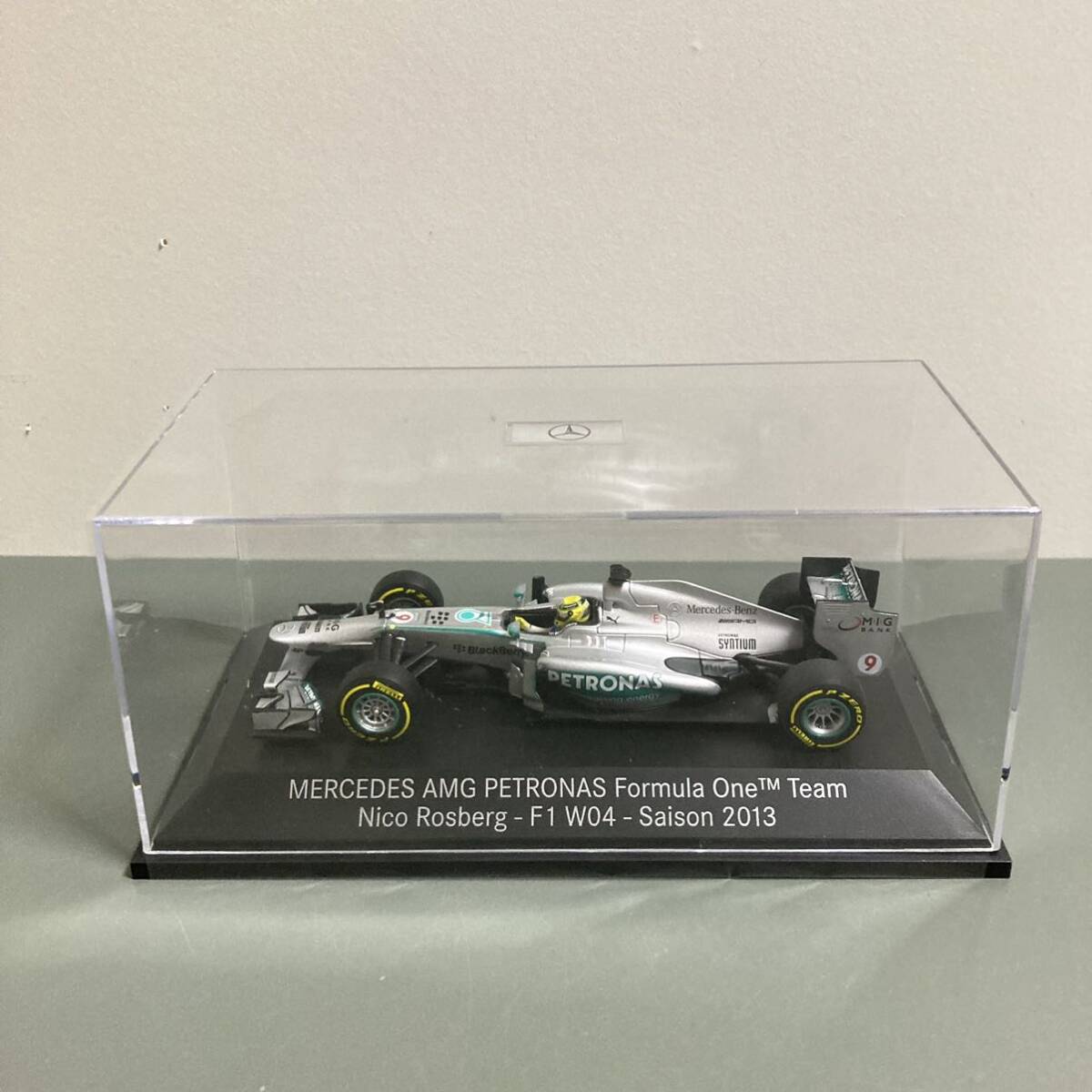 ディラー別注 1/43 メルセデス AMG F1 W04 2013 MERCEDES BENZ_画像2