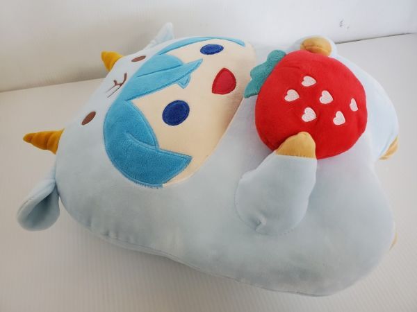 SE2847-0321-58 【中古】 すとろべりーぷりんす すとぷり あにまるぬいぐるみくっしょん ころん サイズ：W35cm×H43cm×厚み20cm(約)_画像7