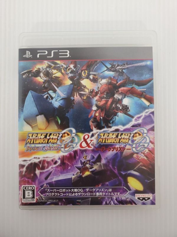 SE2811-0303-32 【中古】 PS3 スーパーロボット大戦OG INFINITE BATTLE & スーパーロボット大戦OG ダークプリズン ※プロダクトコード欠品の画像1