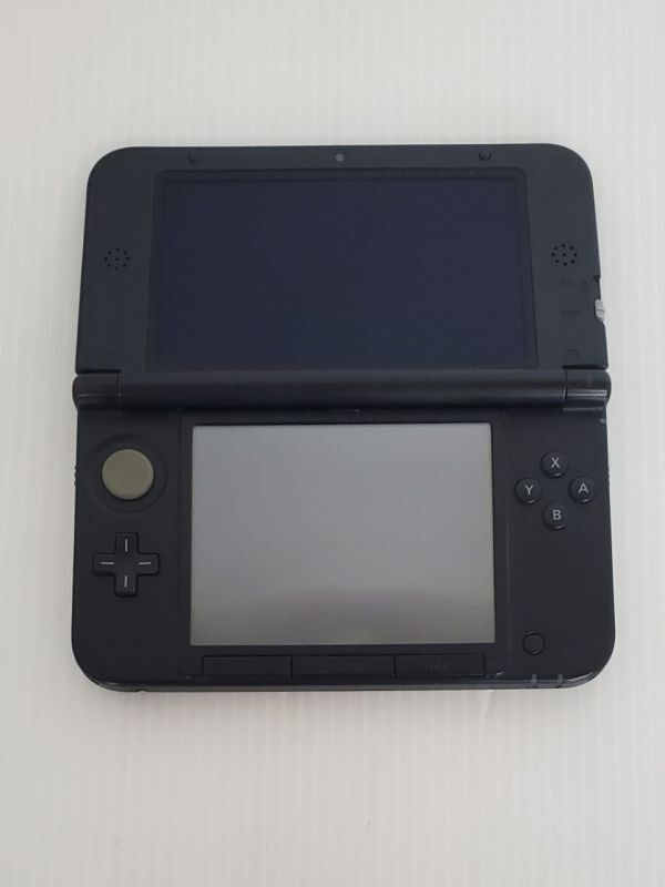 SE2878-0328-34 【中古・現状品】 任天堂 NINTENDO ニンテンドー 3DS LL シルバーXブラック SPR-001 ゲーム機 本体のみの画像2