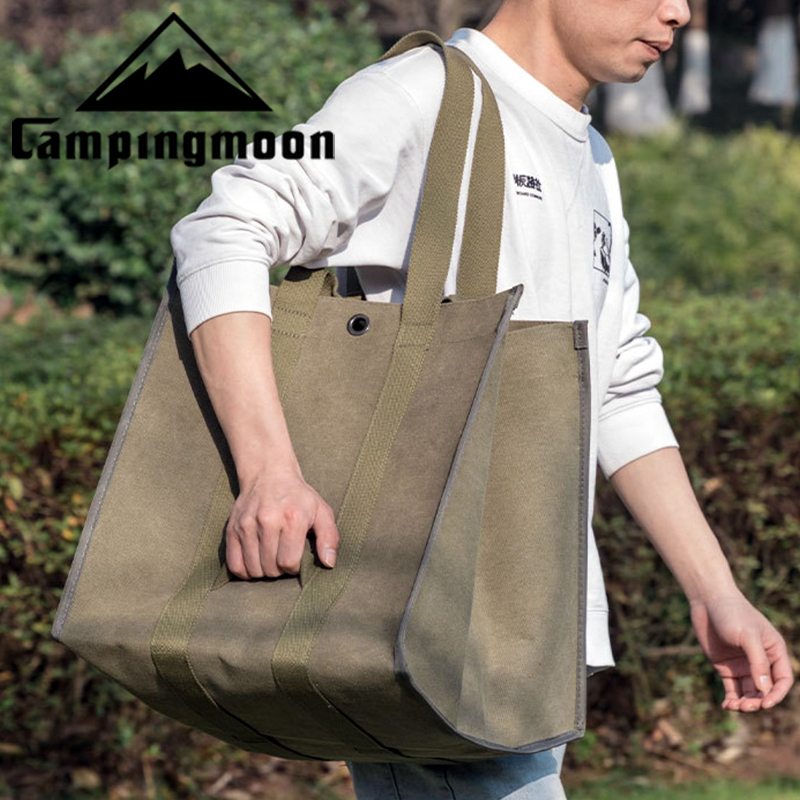 ★CAMPING MOON★キャンピングムーン★アウトドアマルチトートバッグ★BC-400★薪ケース★薪バッグ★薪キャリーバッグ★送料無料★６_画像6