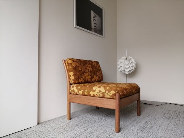 Maruni 1960s Mid Century Easy Chair / #マルニ木工 #大塚家具 北欧 天然木 無垢 ジャパニーズモダン ソファ ヴィンテージ アンティーク_画像5