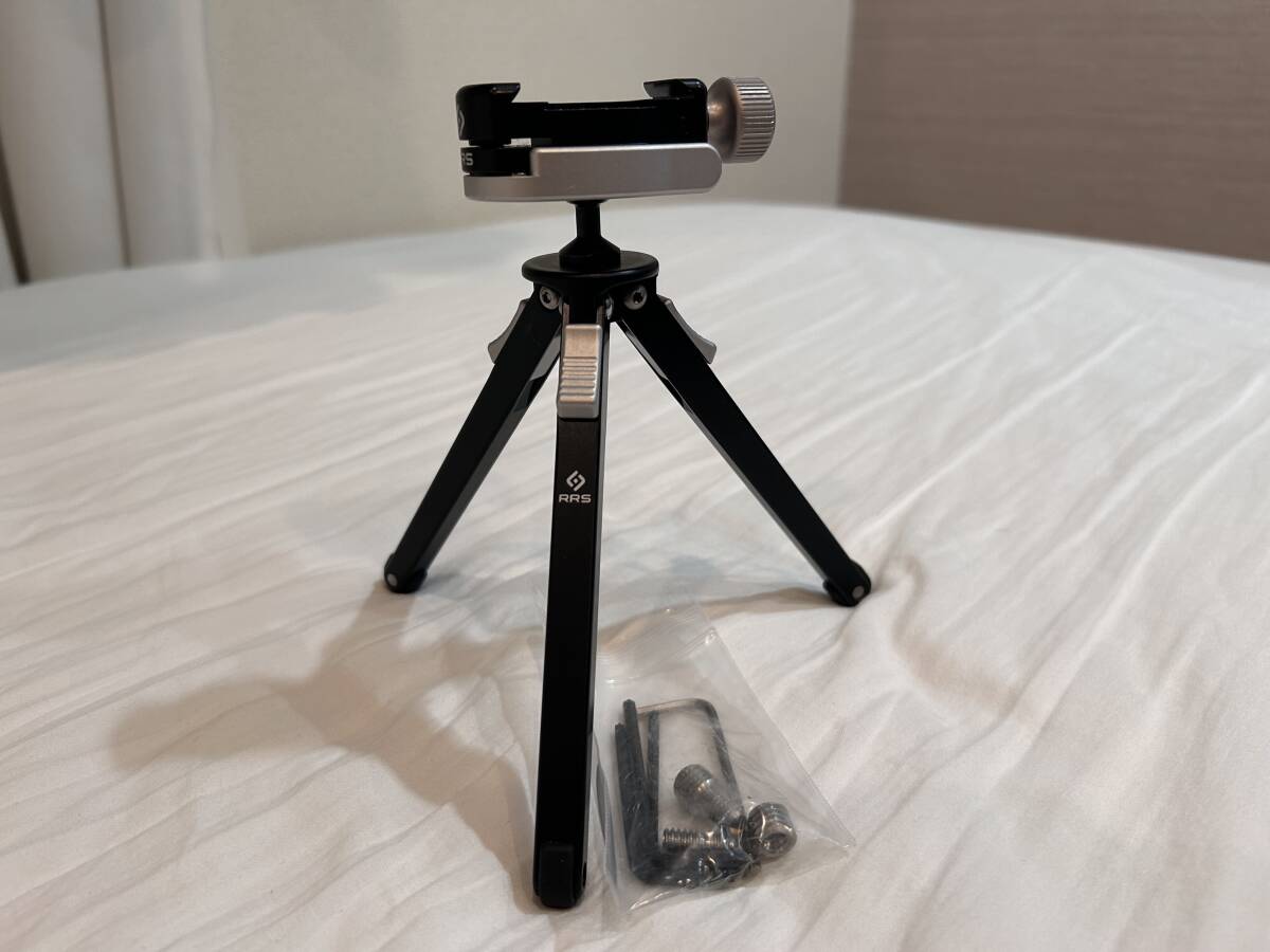 【中古品】RRS POCKET TRIPOD PACKAGE TFA-01 Ultra ＆ MICRO BALL HEAD BC-18_画像1