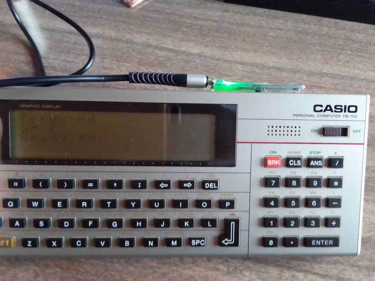 CASIO ポケコン PB-700用 USBシリアルインターフェース＋USBケーブル の画像4