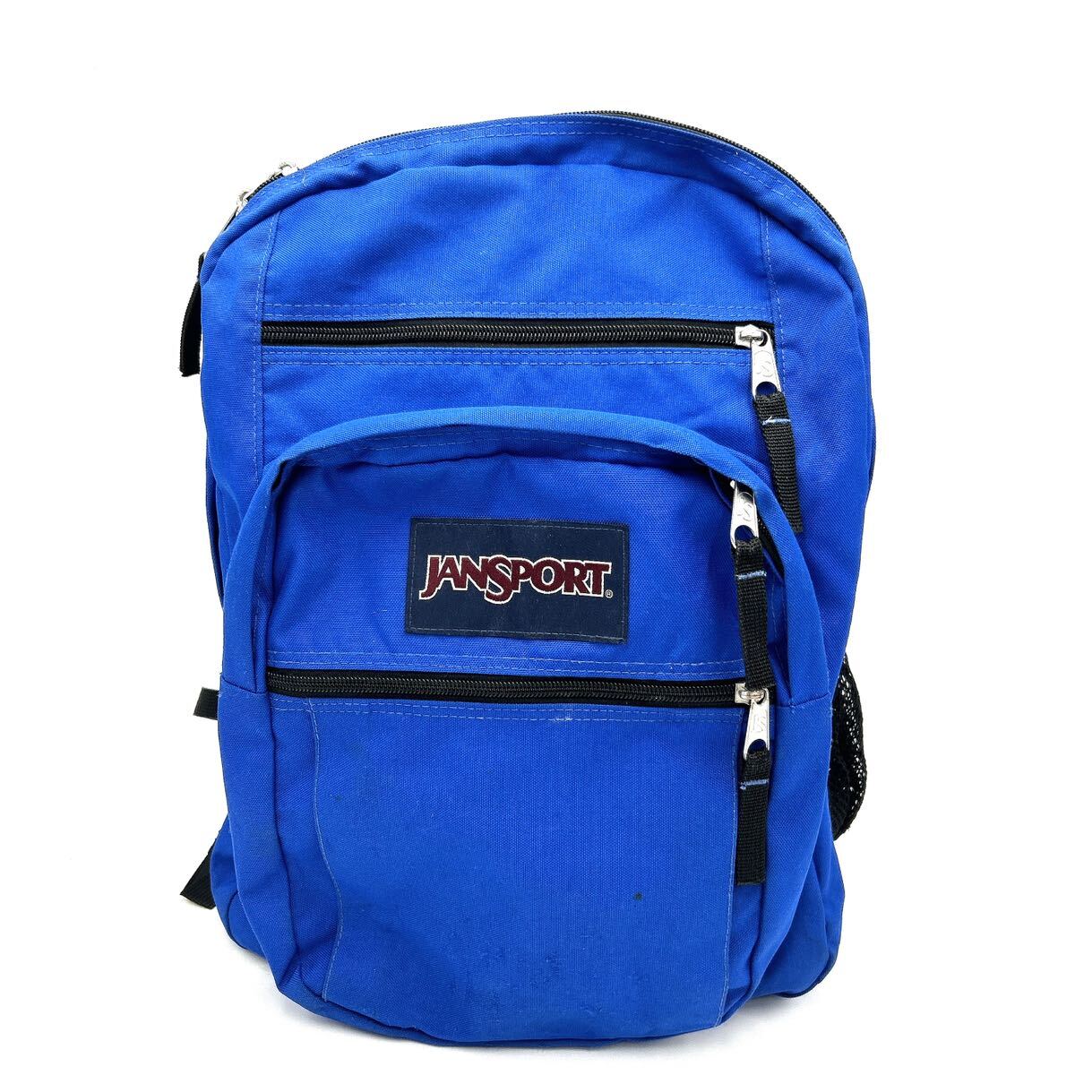 B@ 大容量収納 '使い勝手抜群' JANSPORT ジャンスポーツ 高品質 リュックサック / バックパック 男女兼用 メンズ レディース 青 デイパック_画像1