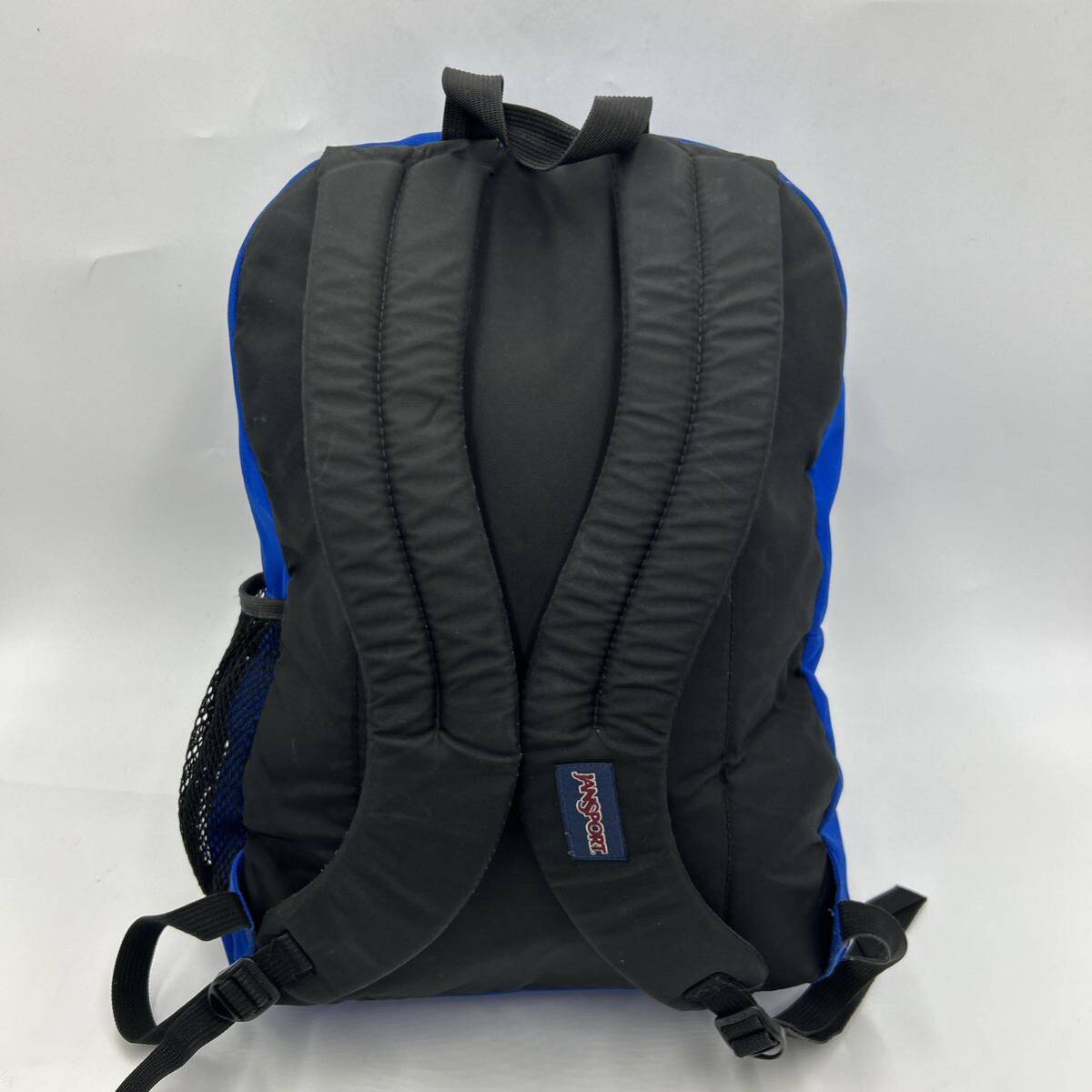 B@ 大容量収納 '使い勝手抜群' JANSPORT ジャンスポーツ 高品質 リュックサック / バックパック 男女兼用 メンズ レディース 青 デイパック_画像3