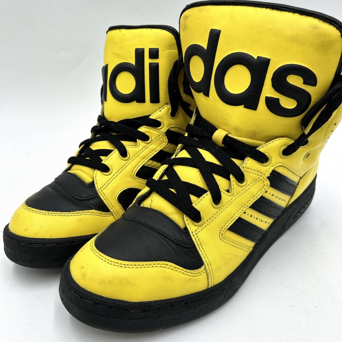 G @ 12年製 '希少 入手困難' adidas originals アディダス × Jeremy Scott JS INSTINCT HI ジェレミースコット 靴 スニーカー 28cm V24530_画像1