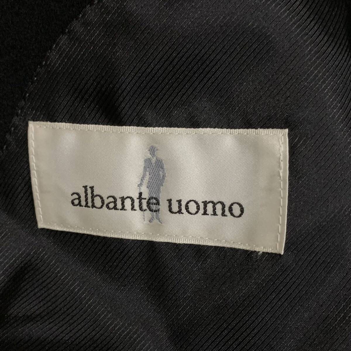 I ▼ 良品 / 洗練されたデザイン!! '上質カシミヤ100%使用' albante uomo アルヴァンテウォモ テーラードジャケット 2ボタン size:102ABBの画像8