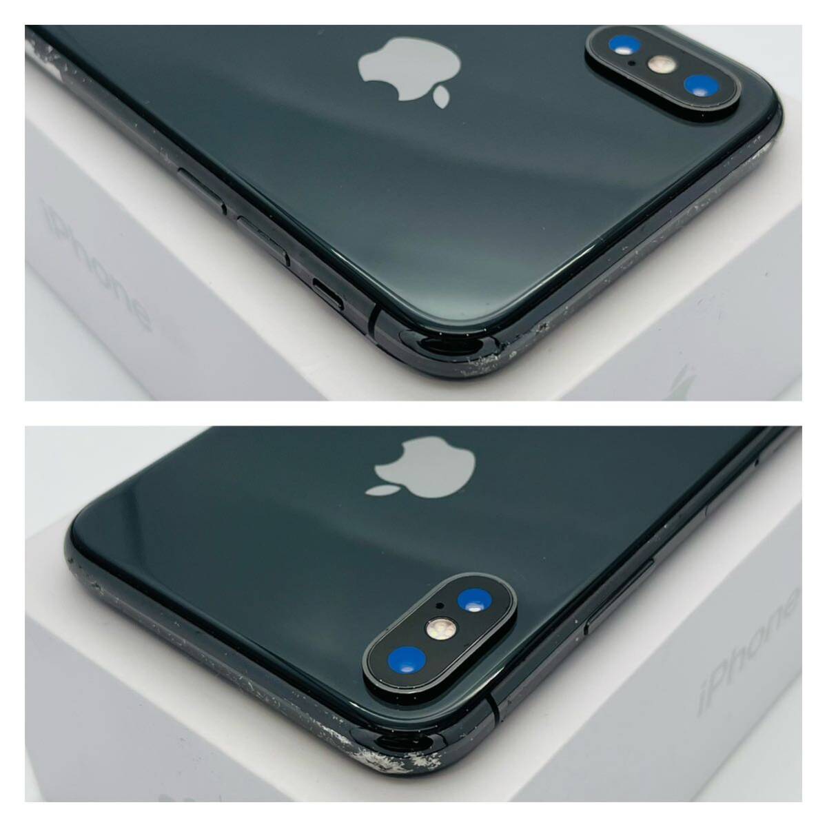 100% iPhone X Space Gray 64 GB SIMフリー　本体