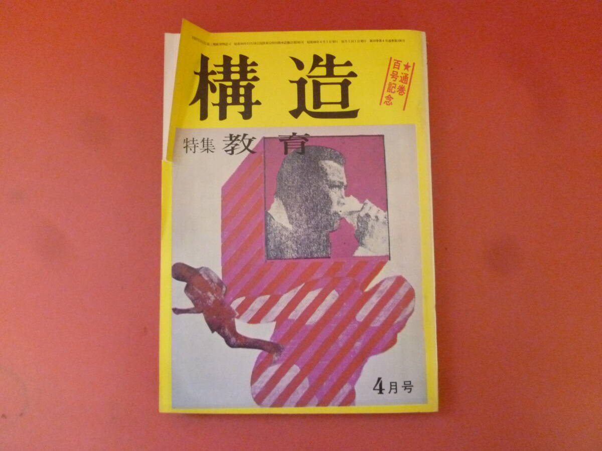 ｇ1-240327☆構造 1971年4月号 経済構造社の画像1