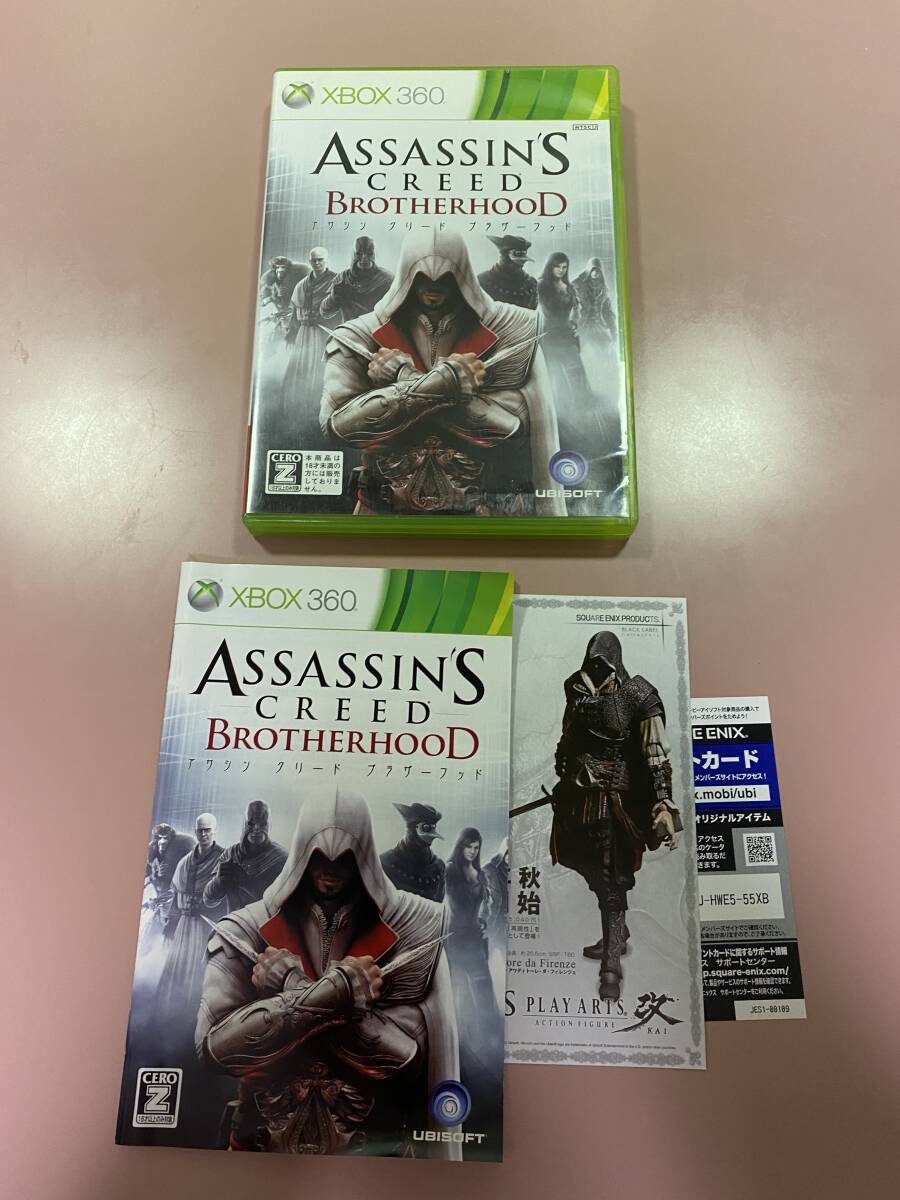 後方互換対応済 Xbox360★アサシンクリード ブラザーフッド★used☆Assassin's Creed Brotherhood☆import Japan JP_画像1